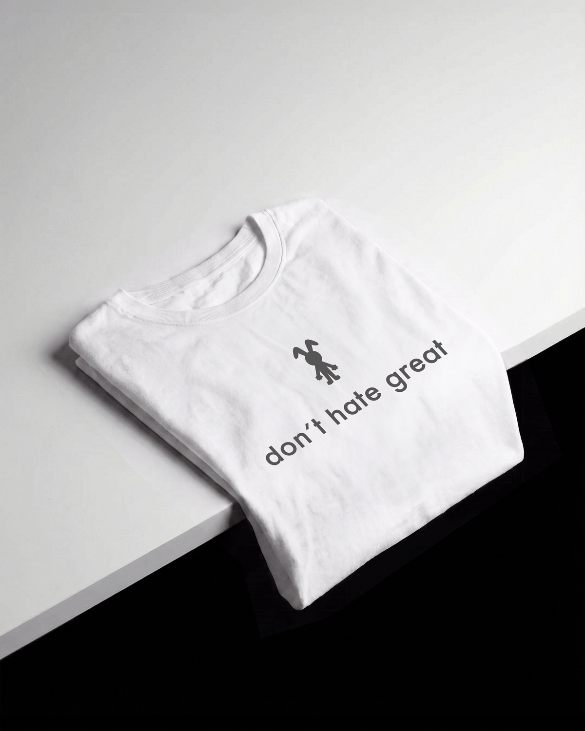 don't hate great White t-shirt