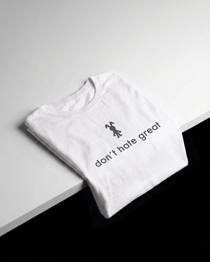 don't hate great White t-shirt